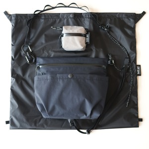 sacoche × SACOCHE / highcount OX 3layer black × cordura ripstop black