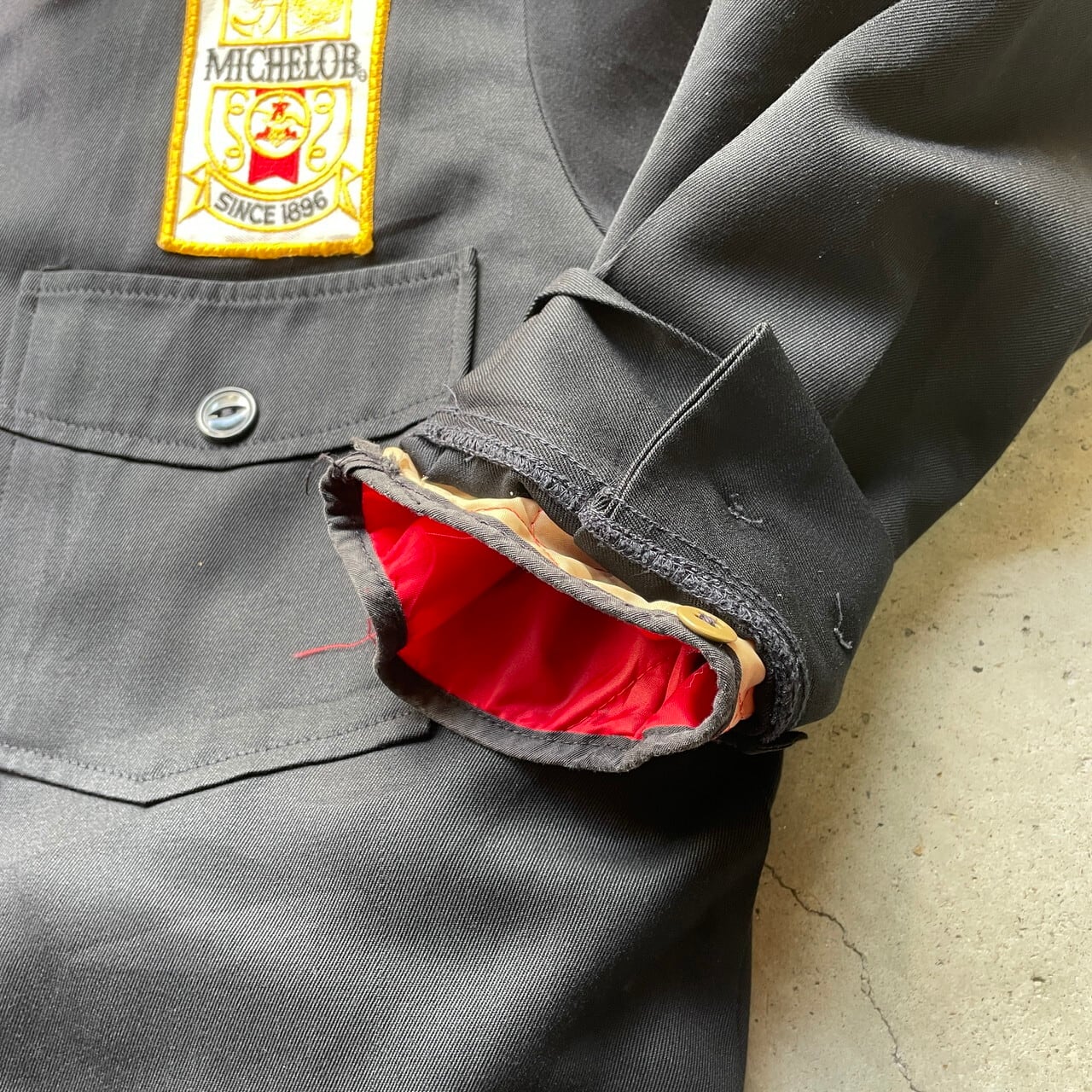 60年代 USA製 Unitog ワークジャケット 企業ロゴ ワッペン 刺繍 60年代 USA製 Unitog ワークジャケット 企業ロゴ ワッペン 刺繍