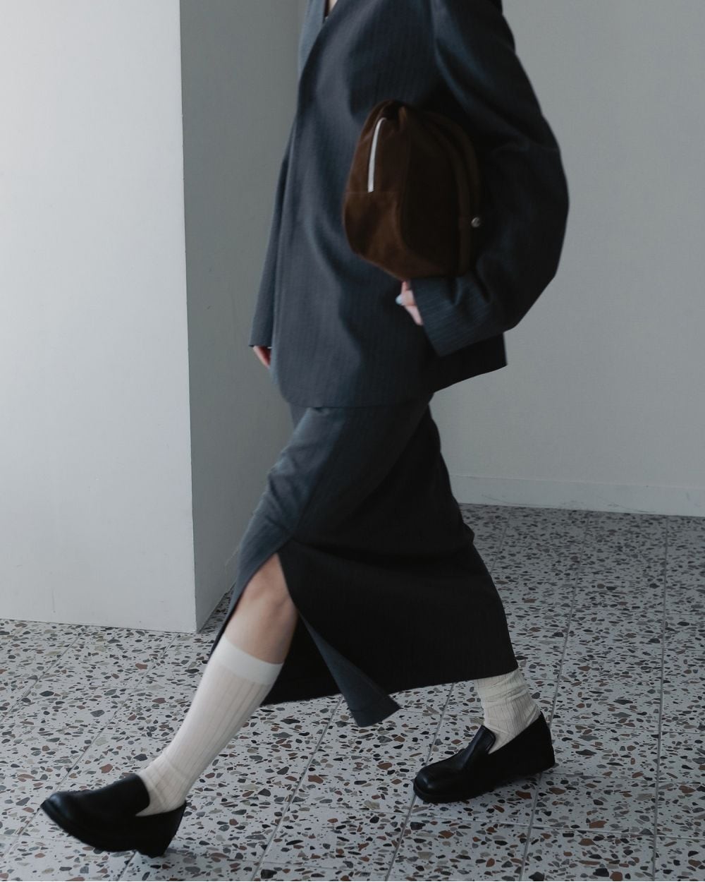 anuke(アンヌーク) Ecoleather Loafers | サウスオレンジ｜メンズ