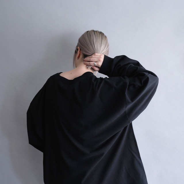 "Snoopy" good printed 3XL super big l/s tee