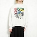 USA VINTAGE FRUIT OF THE LOOM Chili RUN PRINT DESIGN SWEAT SHIRT/アメリカ古着プリントデザインスウェット