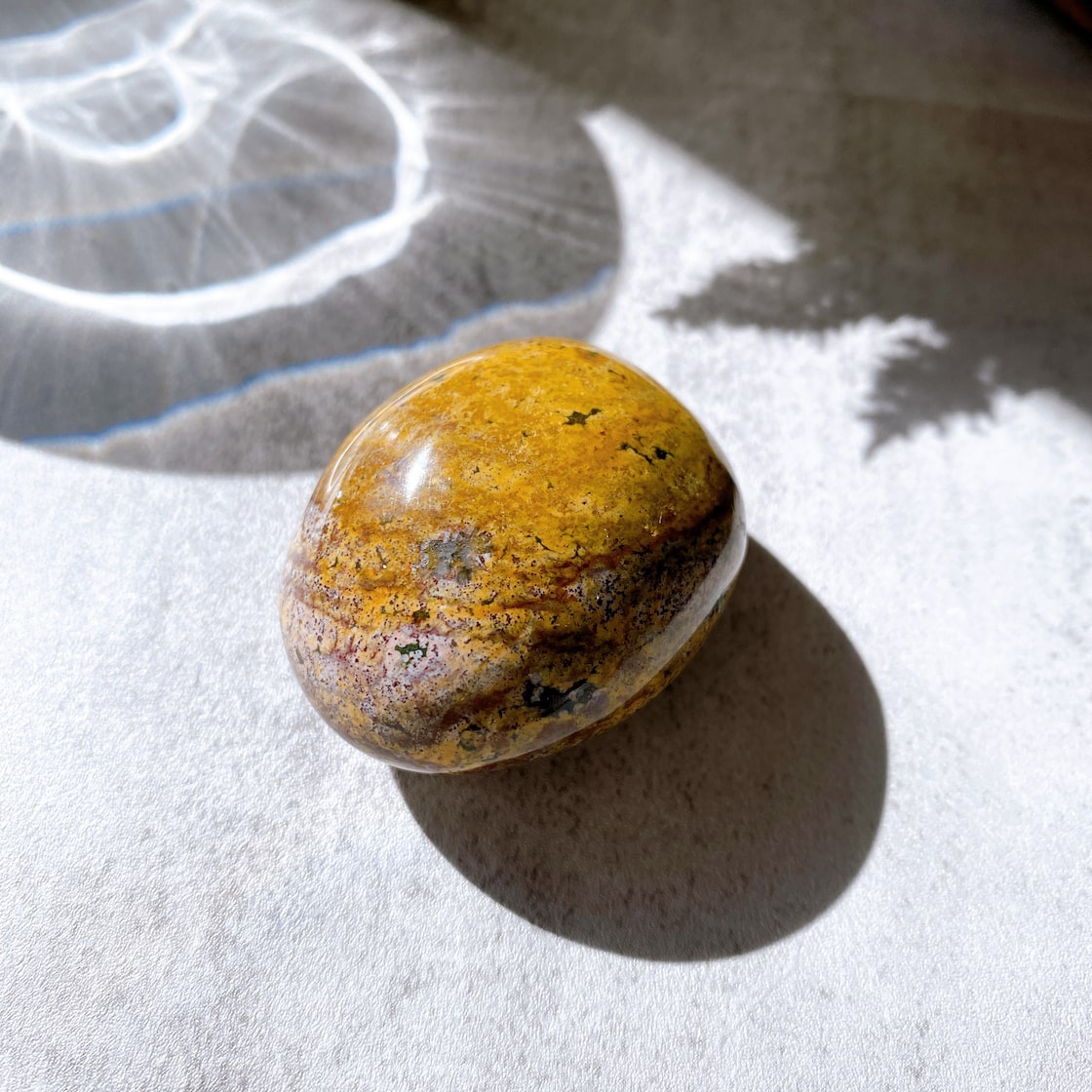 オーシャン ジャスパー 3◇Ocean jasper 碧玉 握り石 天然石 鉱物 | Pay ID