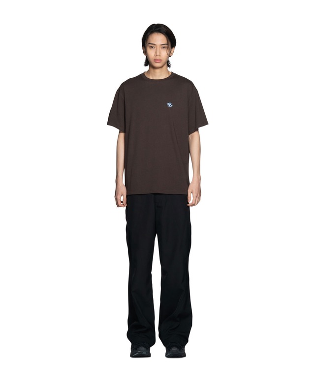 [SAN SAN GEAR] 23SS LOGO T-SHIRT BROWN 正規品 韓国ブランド 韓国通販 韓国代行 韓国ファッション sansan san san サンサンギア