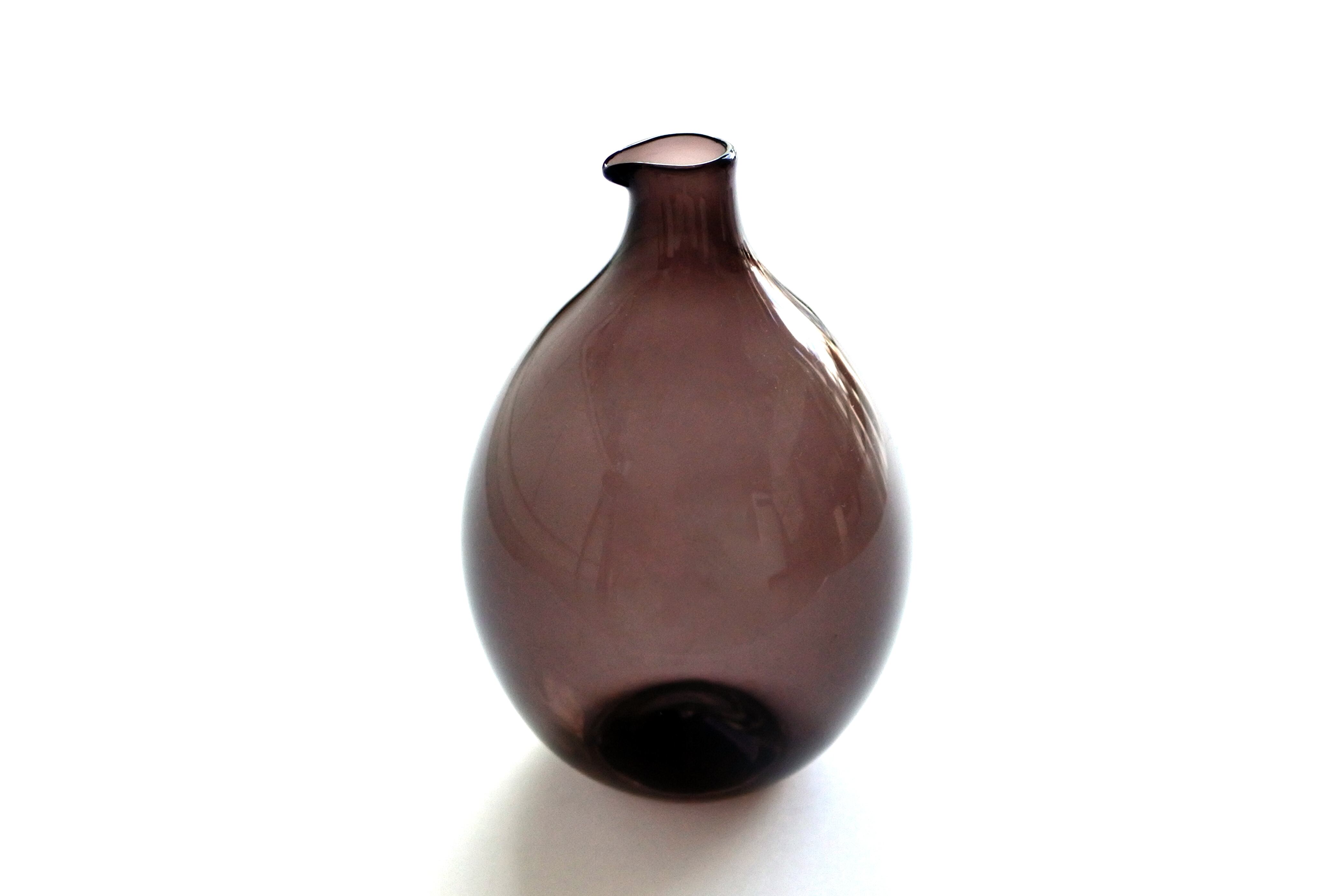 vintage IITTALA i401 2501 bird bottle purple / ヴィンテージ