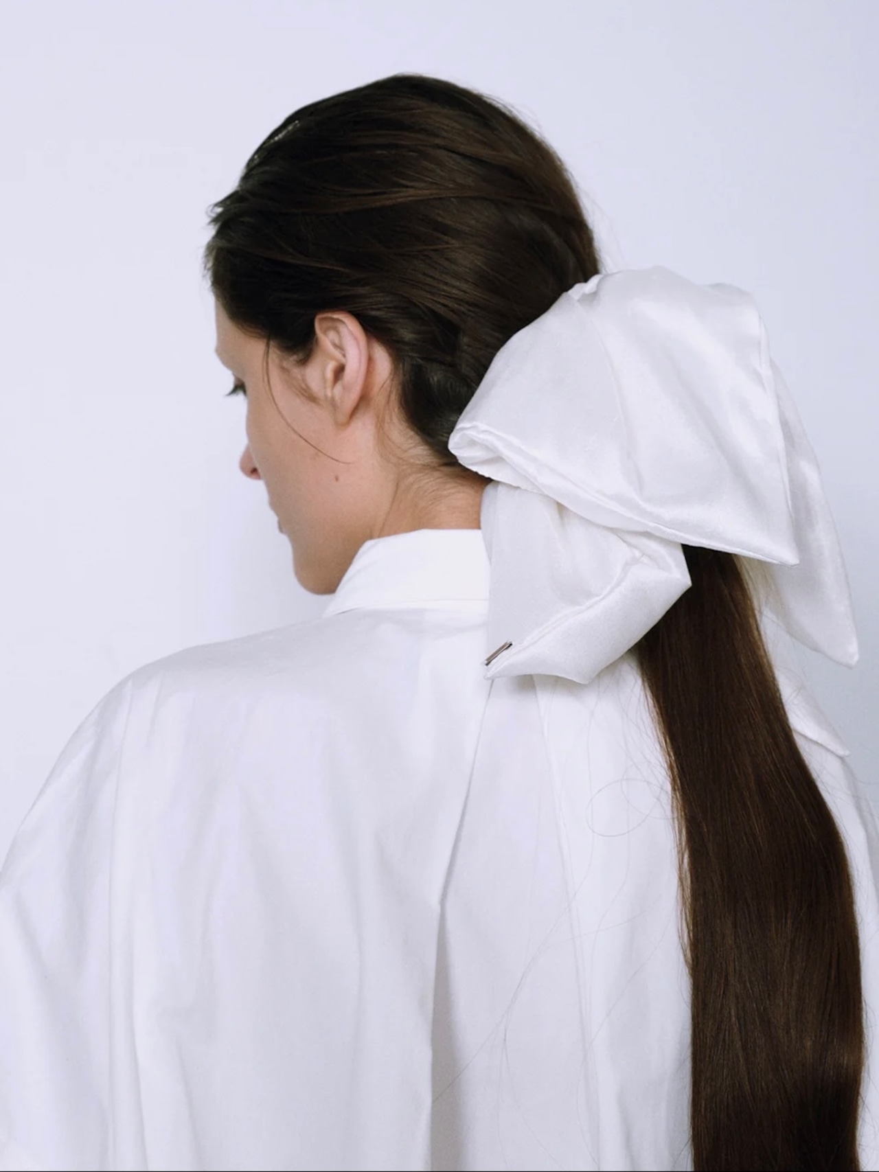 【25AW】heyep へイップ  / Silk Square Large Scrunchie - 3