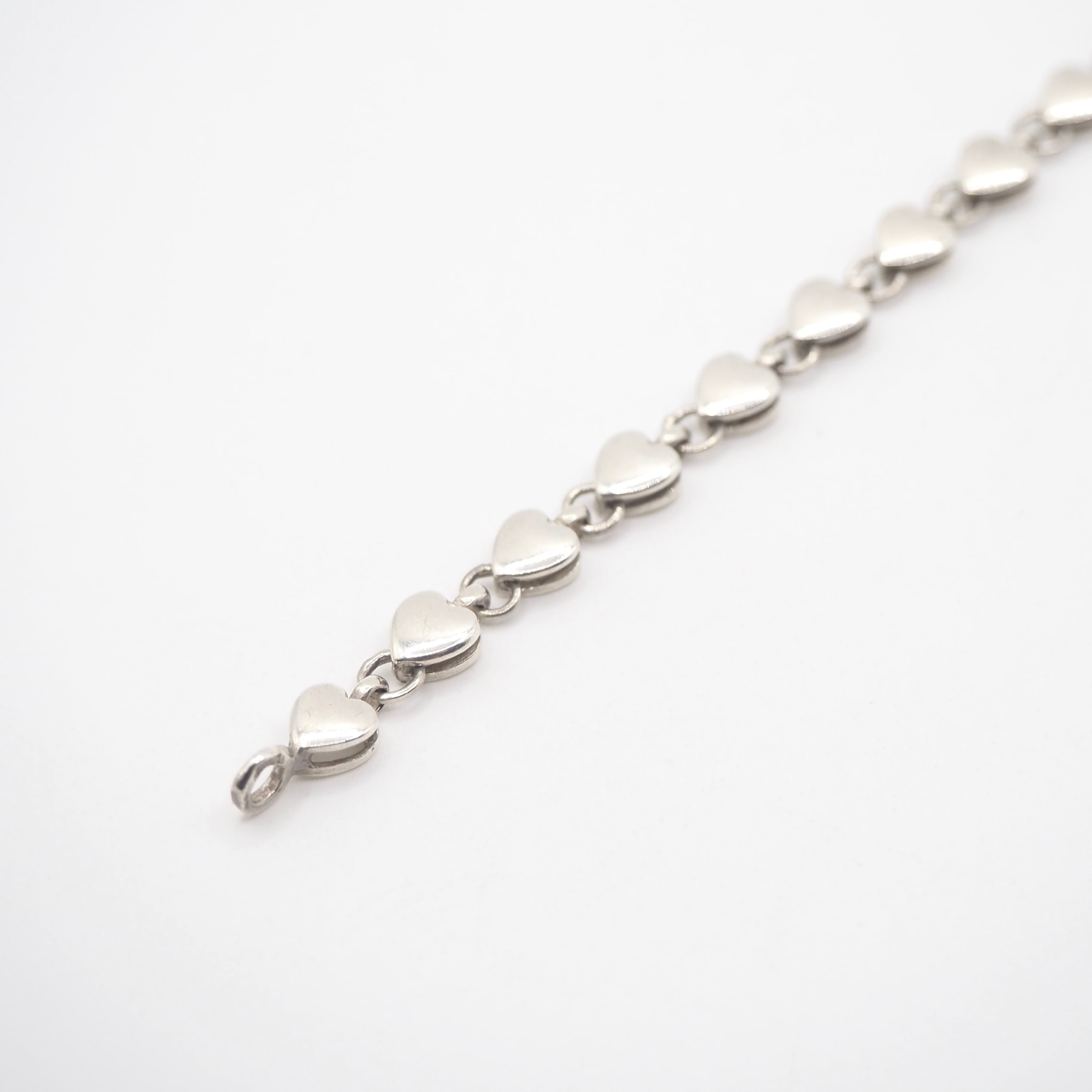 Tiffany&Co. パフハート ブレスレット シルバー925 ティファニー