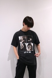 The Beatles 1996 "Let It Be" double printed t shirt