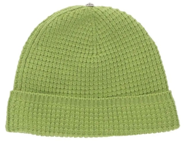CHROME HEARTS クロムハーツ HIT & RUN BEANIE クロスボタン カシミヤ ニットキャップ ニット帽 ビーニー