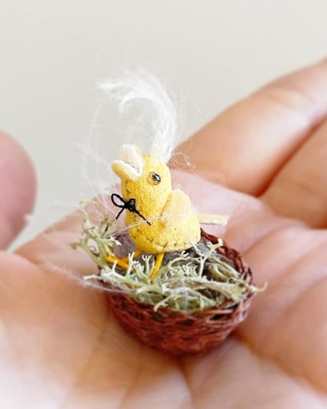 小さな手縫いのキット『ちいさなひよこ』