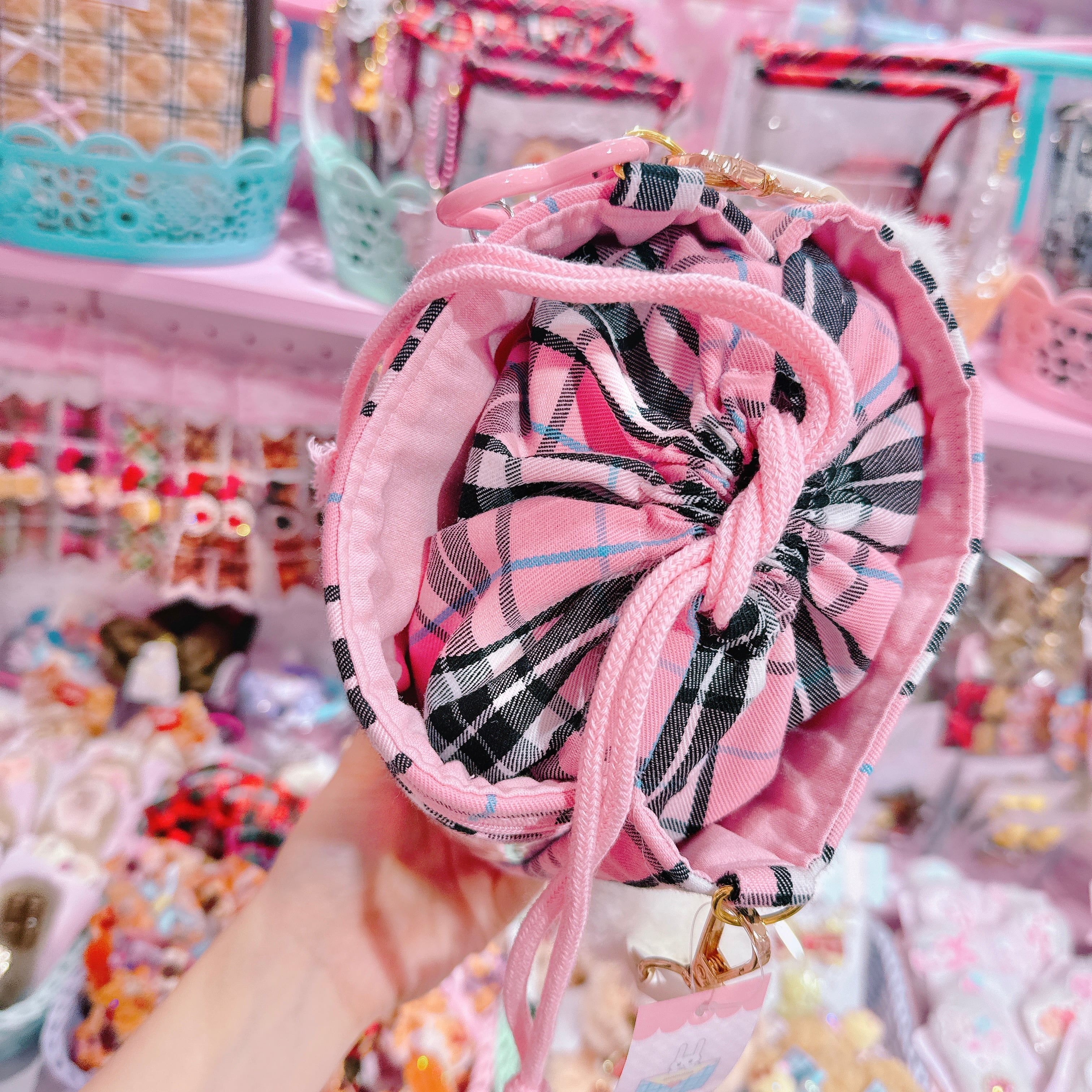 【N4】44-8推し活巾着ショルダーバッグ