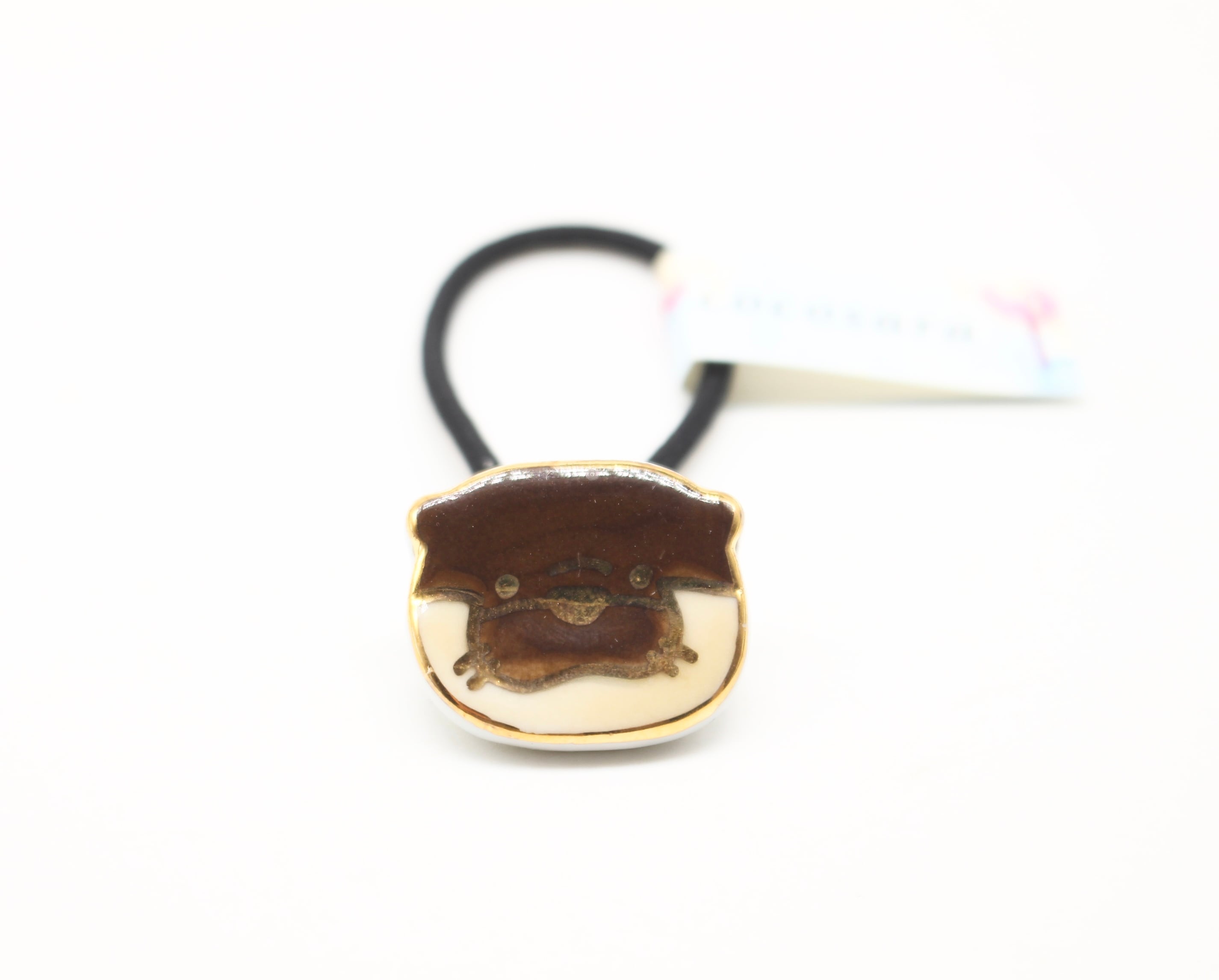 有田焼ヘアゴム カワウソ | 有田焼アクセサリー・陶器アクセサリー