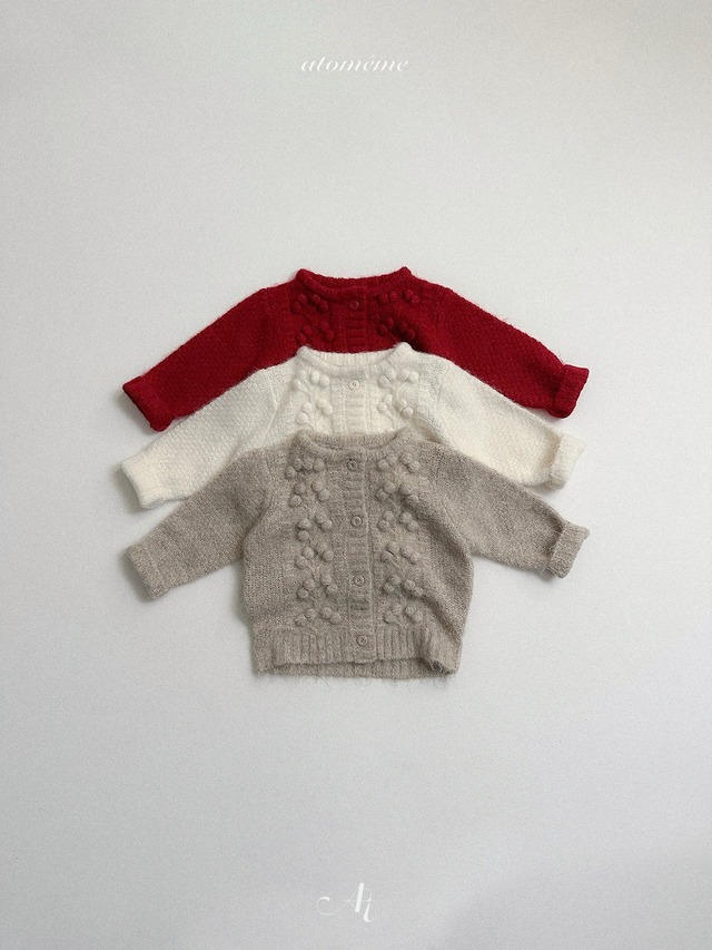 【予約/特典】atomeme / Winter Berry Cardigan