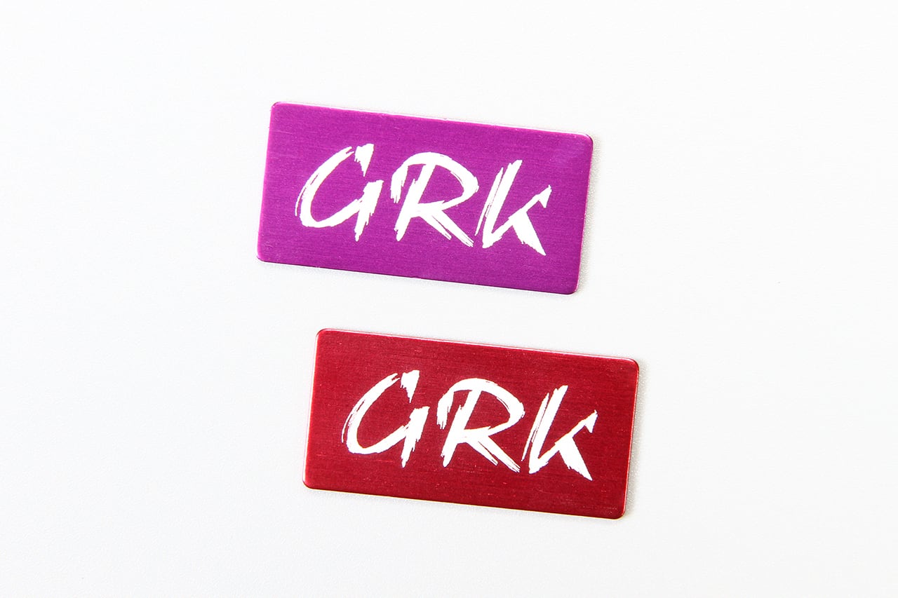 DR-G5PL)GRK5カラープレート大（パープル/レッド）1枚入り | DR GRK