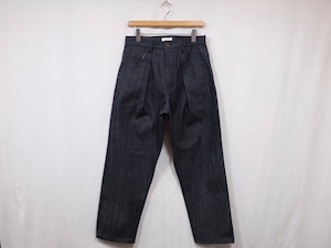 WHOWHAT” SELVAGE DENIM WIDE PANTS INDIGO”