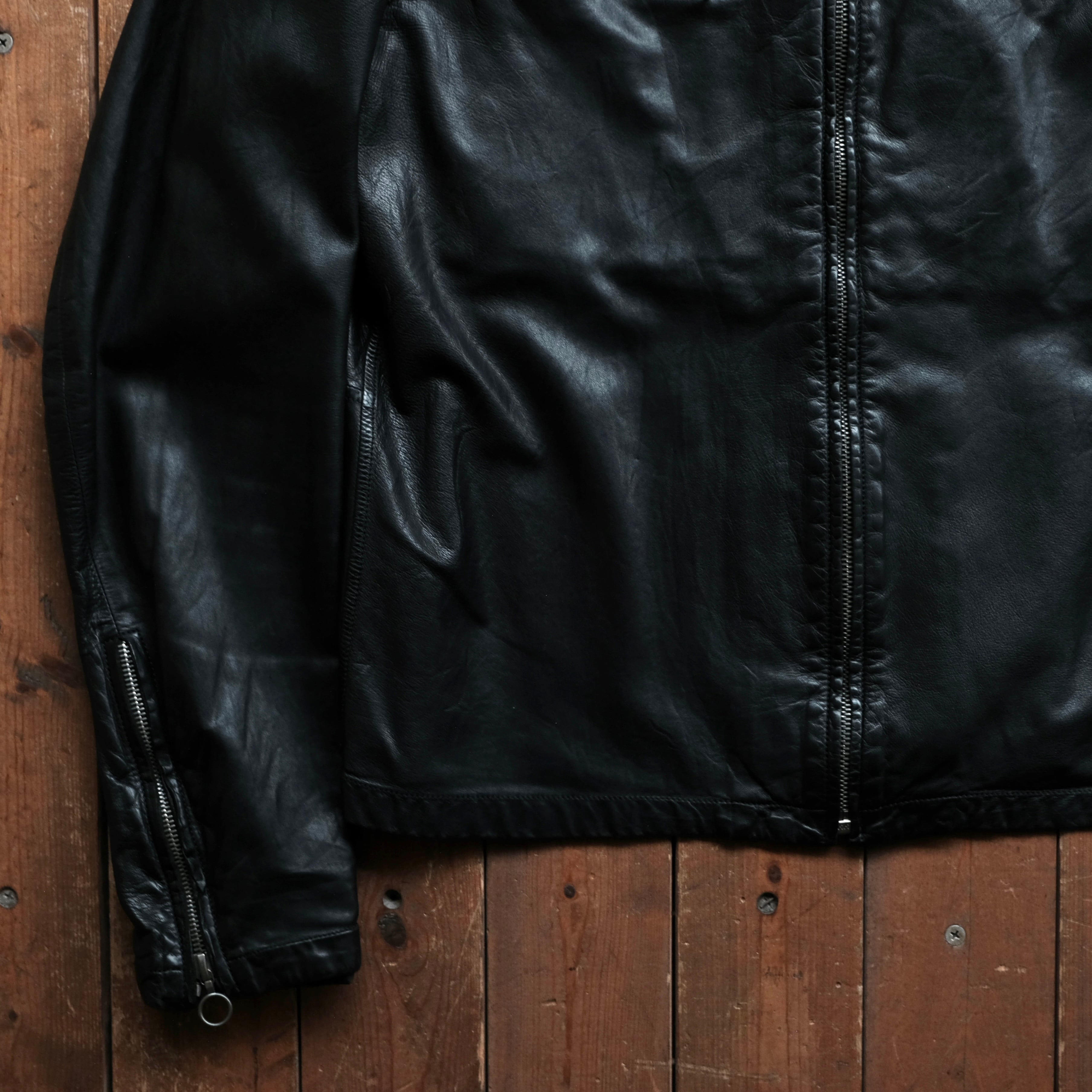 SERAPHIN LAMB SKIN 90s〜00s SINGLE RIDERS JACKET | safarionline