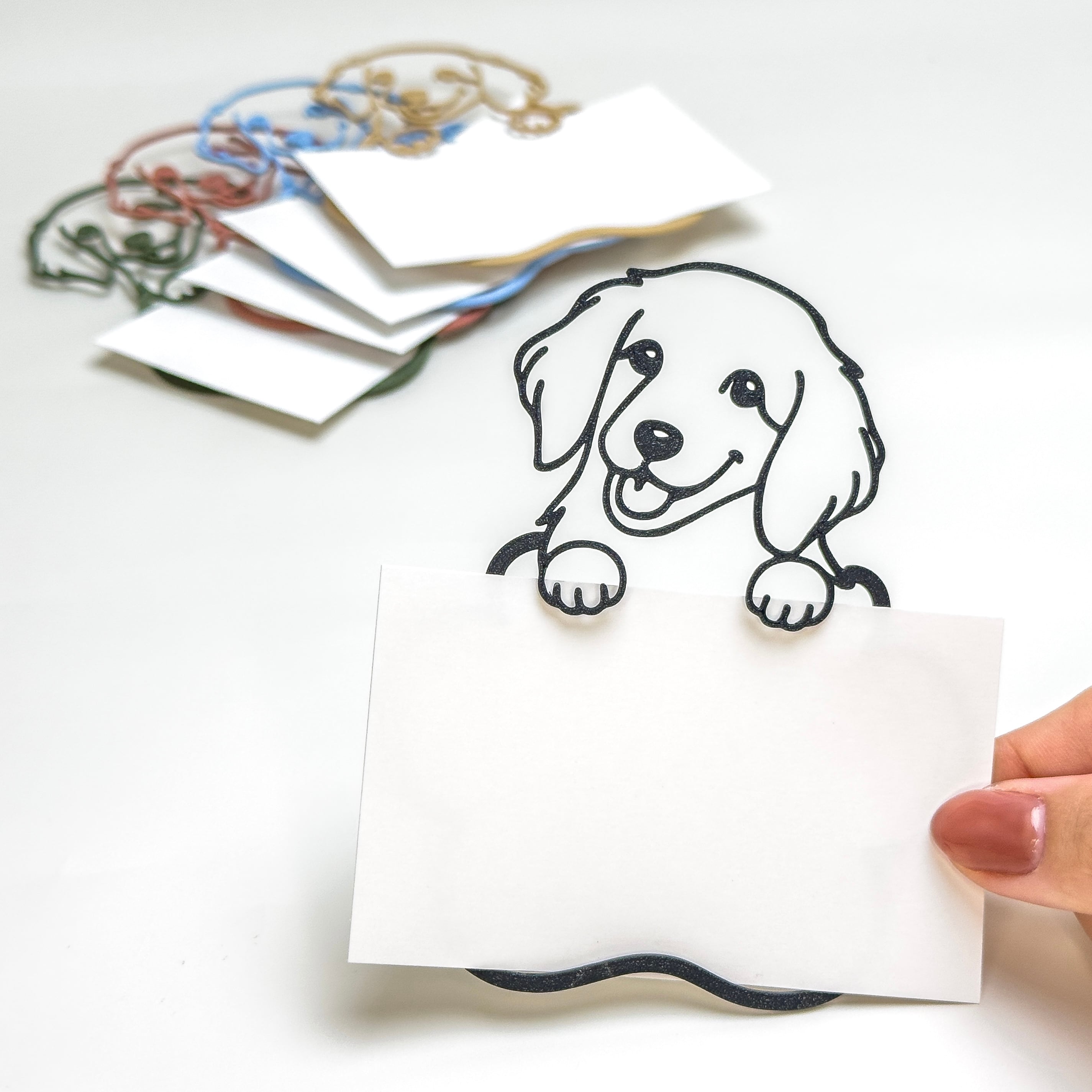 ダックスフント／メッセージカード | iw design kyoto