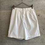 courreges sports white shorts