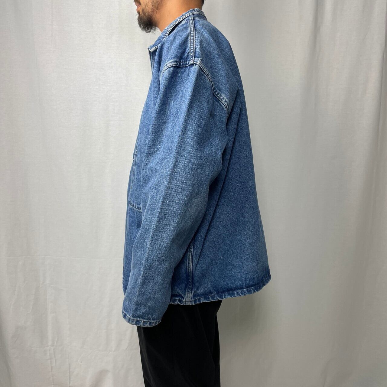 DAM'IS デニム フレンチフィッシャーマンスモック ユーロワーク