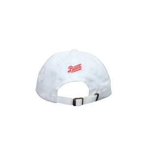 b"LA"zz 3D Low Profile Cotton dad Cap [WHITE x BLUEGRAY]