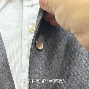 社章 ブローチ（10個入）_ オリジナルマーク-01　マグネット式 軽量（brooch）bro-0001