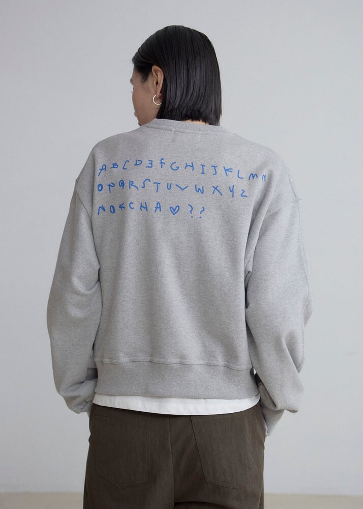 NOKCHA × MOMO 】alphabet sweat pullover | valance 福井｜レディース
