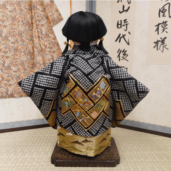 市松人形（男）松乾斎東光作 市松人形 おさな人形 男の子(中) でんでん太鼓付き 松乾斎東光作