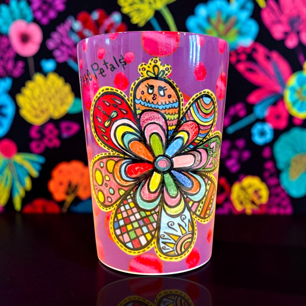 pipiキープタンブラー 花びらの想いたち Poison Dahlia