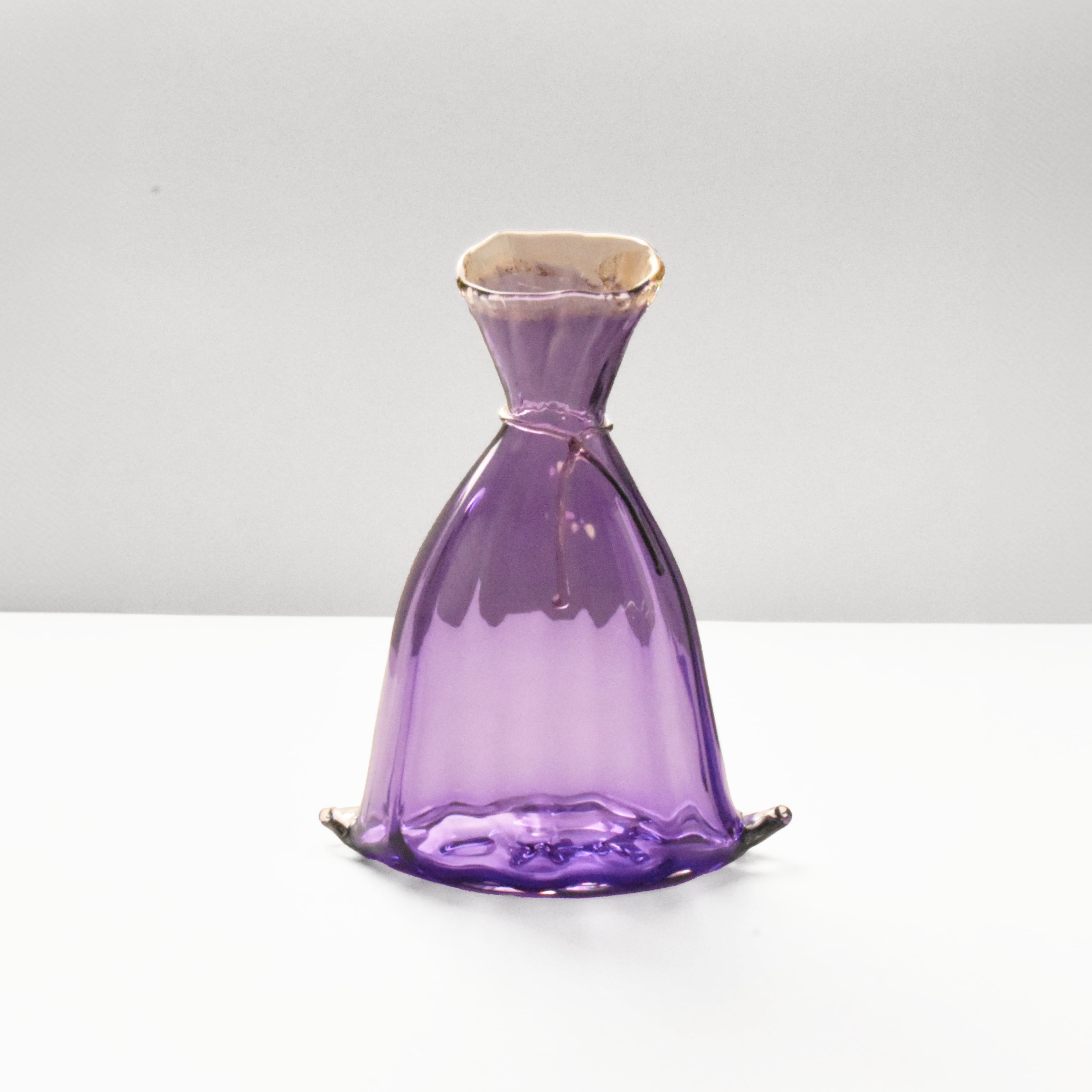 ガラス工芸作家 池田充章 花瓶・花器・フラワーベース 池田充章 ikeda shoten 池田充章｜ | color hyacinth blue｜ガラス