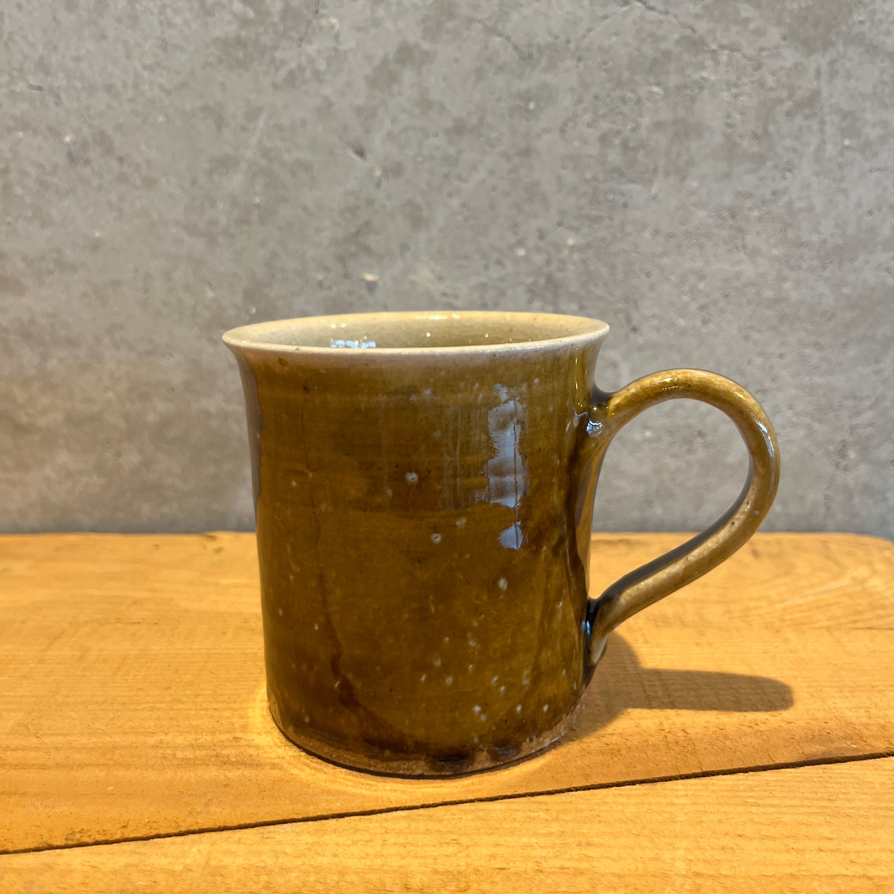 すゑもの亀屋 平沢崇義 飴釉マグ