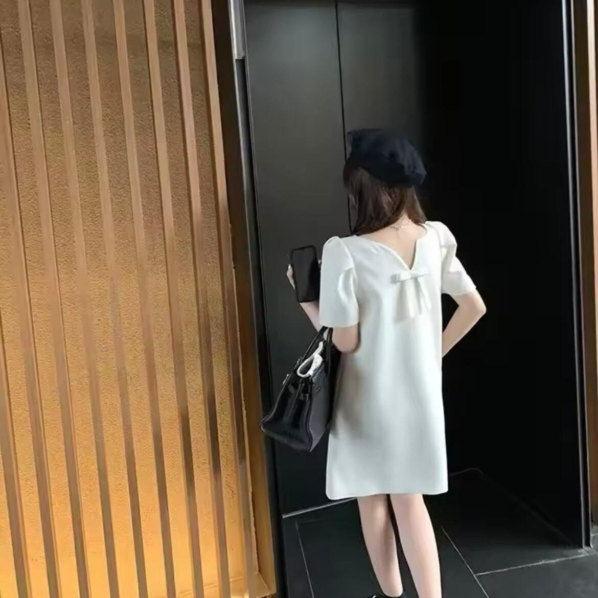 2wayフレンチシックミニワンピース