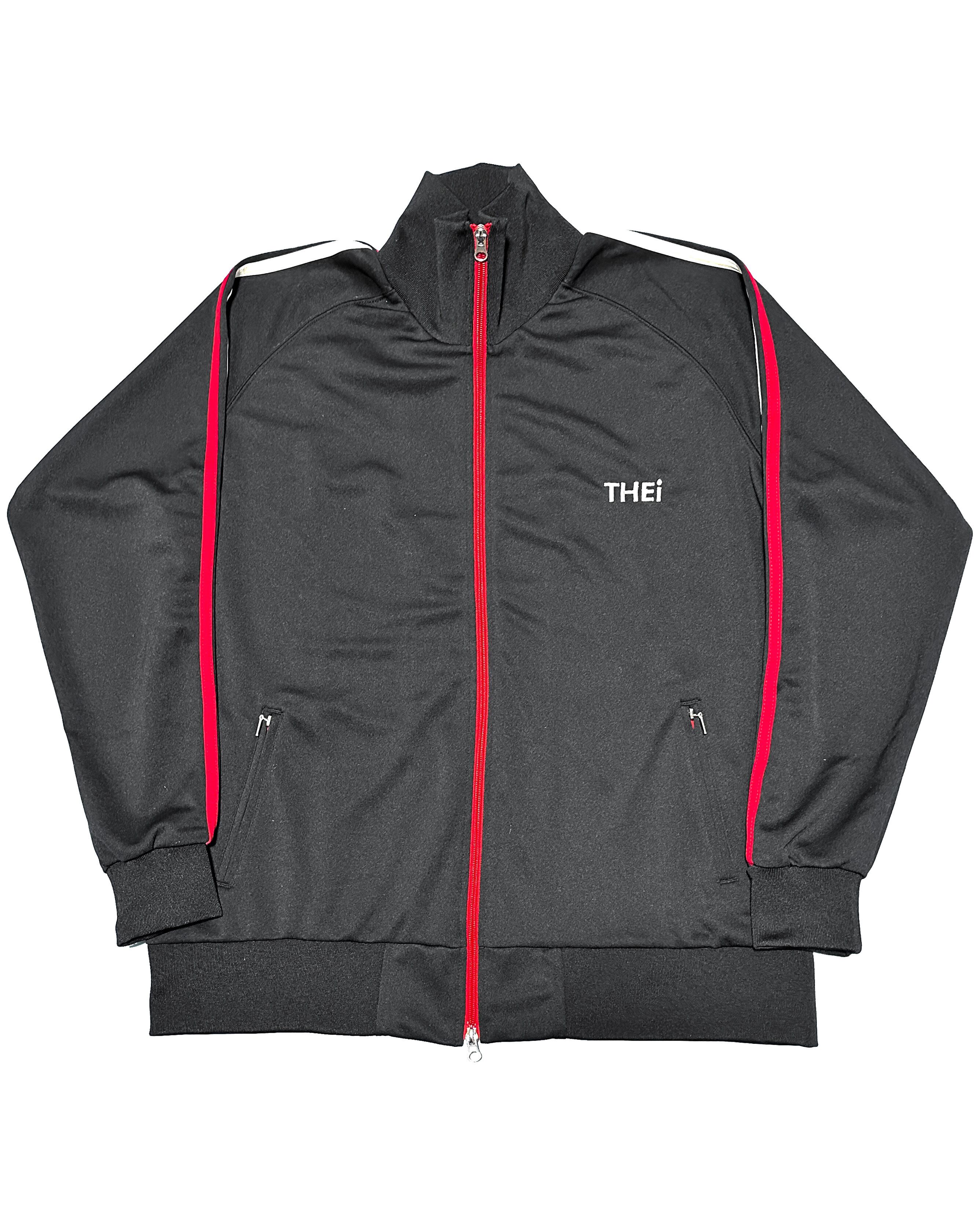 THEi ONE POINT TRACK JACKET - BLACK / RED / WHITE | THEi Official ...