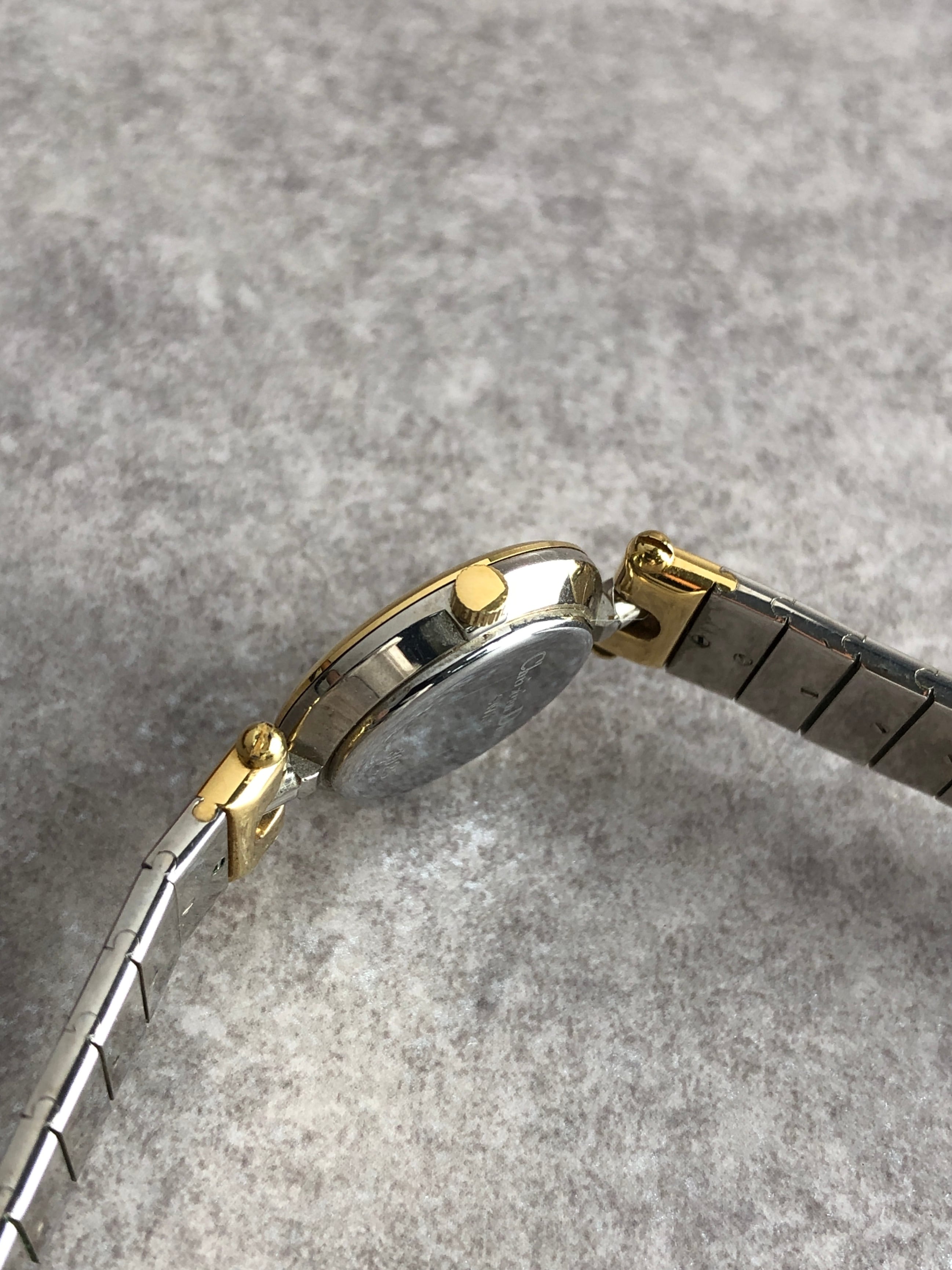 Christian Dior クリスチャン ディオール 腕時計 シルバー×ゴールド