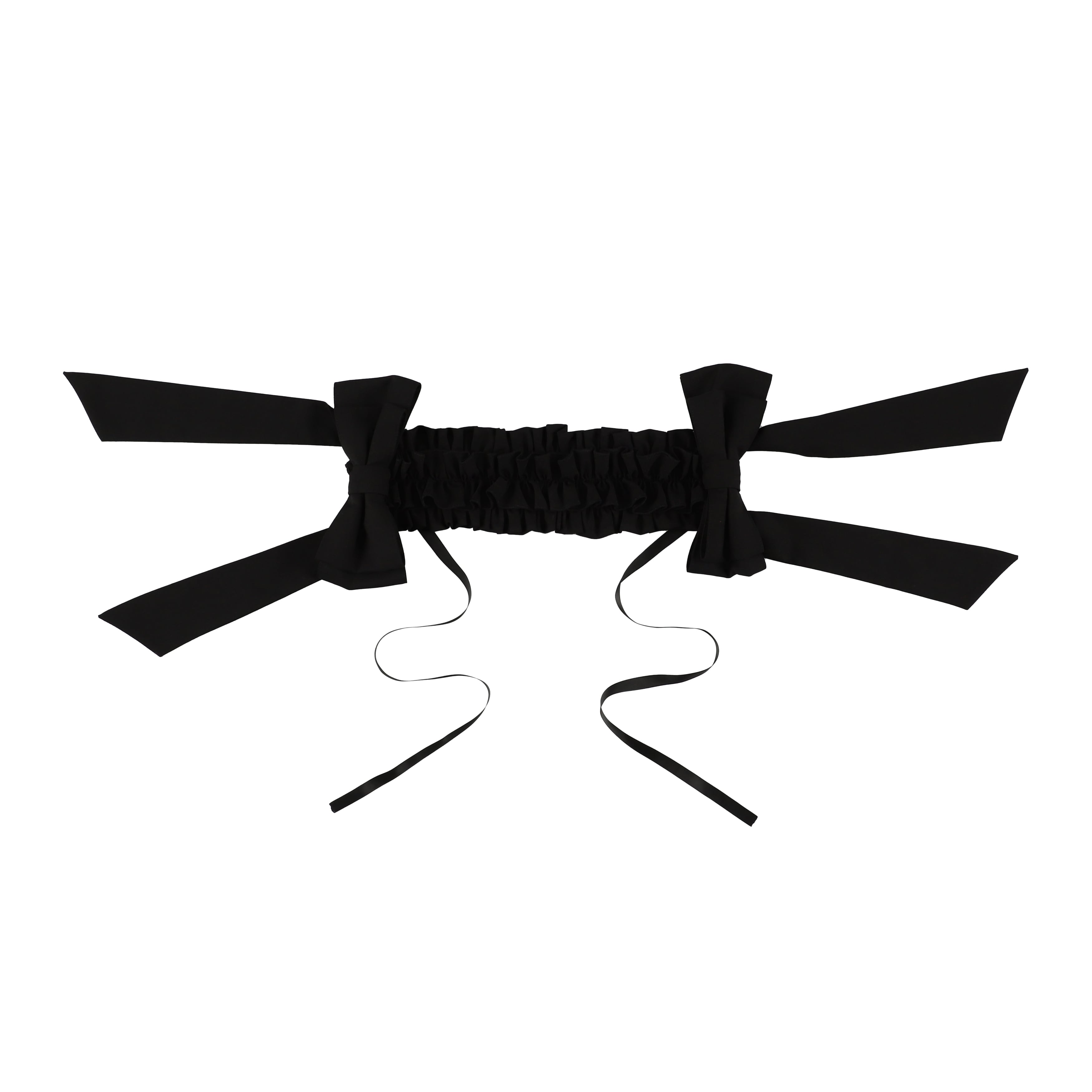 リボンヘッドドレス BLACK | HEIHEI