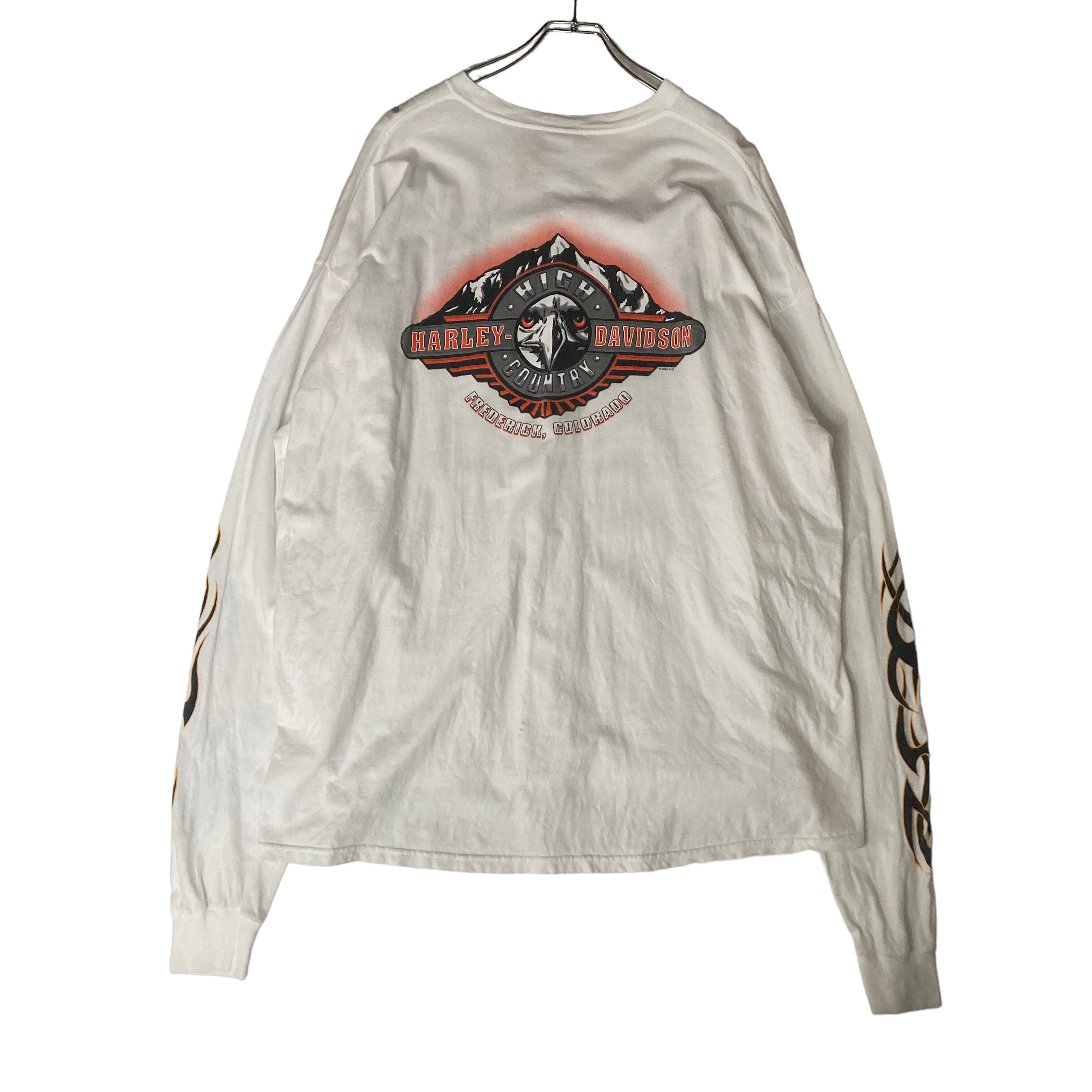 両面プリント】HARLEY DAVIDSON 長袖Tシャツ 4XL | 古着屋OLDGREEN