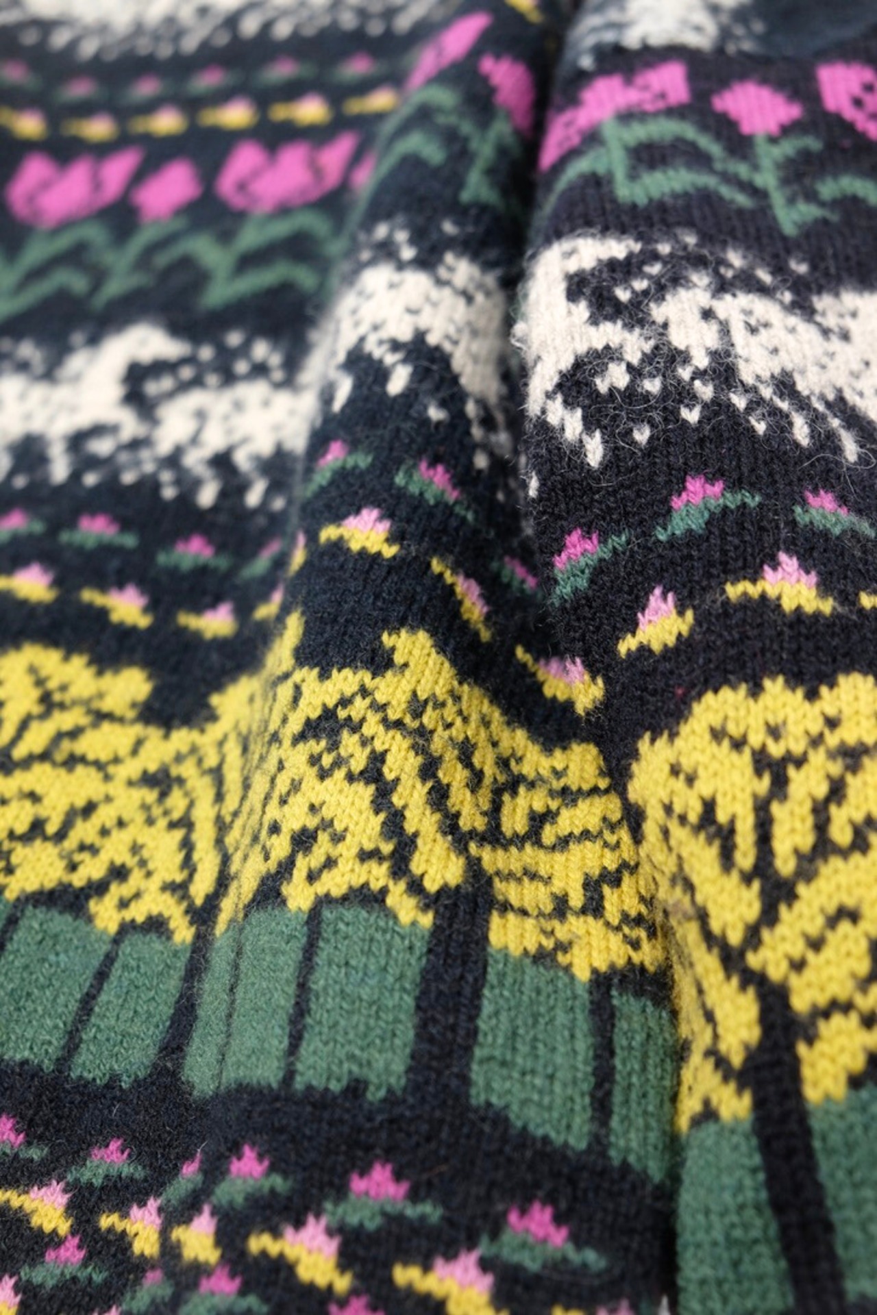 Unicorns garden of eden sweater