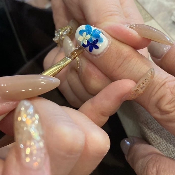 ドライフラワー 押し花 ミックス アソート ネイルアート 花材セット 小さめ 収納ケース付き レジン ネイル 人気 かわいい おしゃれ 手作り DIY 手芸クラフト アクセサリー