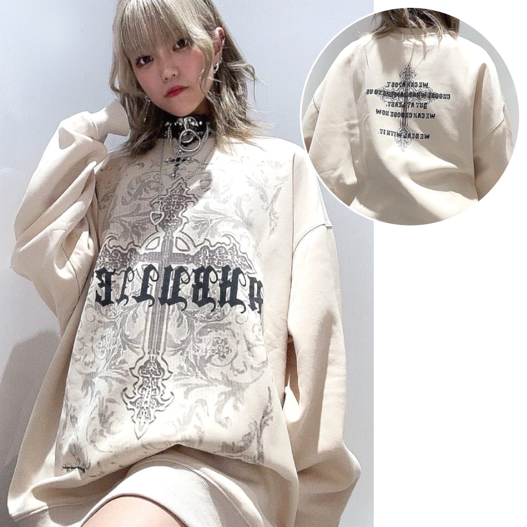 【未開封】NovelCore AGF HEARTスウェットXL 50%OFF】クロスロゴBIGスウェット | VOLCAN&APHRODITE 公式通販