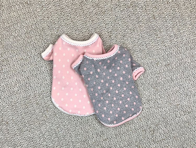 アンジュカーディガン 2color XS ~ XL  /  犬服 秋冬 新作 ドッグウェア 可愛い 犬の服 ペット わんこ服 小型犬 中型犬 猫  top93