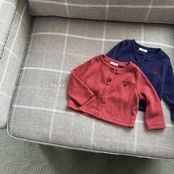 韓国子供服 / 26Autumn / raker / ハートアイレットカーディガン / 女子服 / キッズ服 / 秋服 *XS~XXL*