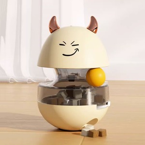 【GOODS】4色展開可愛いデザイン餌漏れおもちゃ