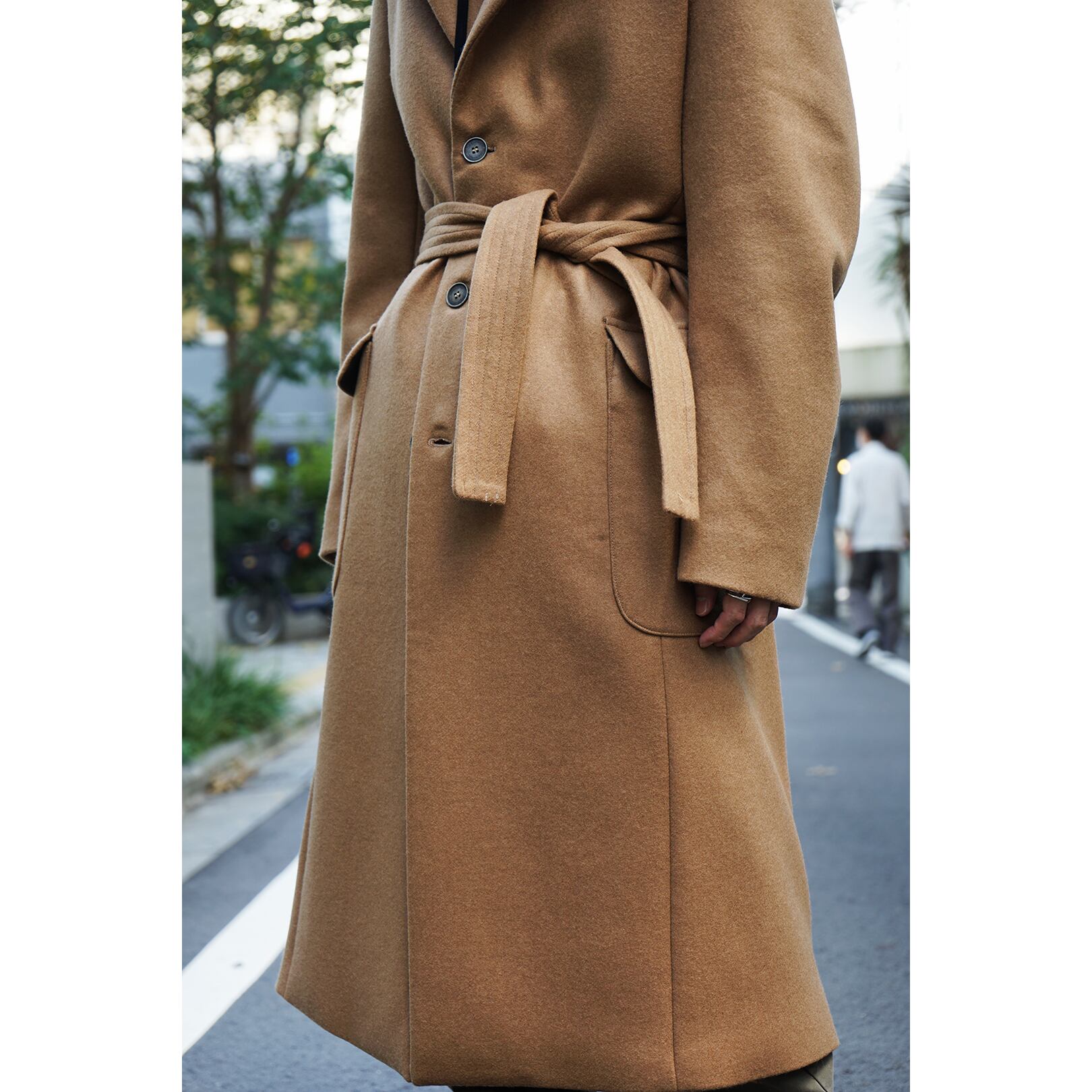 Hannibal ハンニバル　ウールロングコート Hannibal.] (ハンニバル) Raffael 114. Oversized Coat | Clique Tokyo