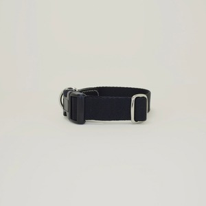 【即納】GOPE Picture Dog Collar  - O-Buckle｜Black × Biack