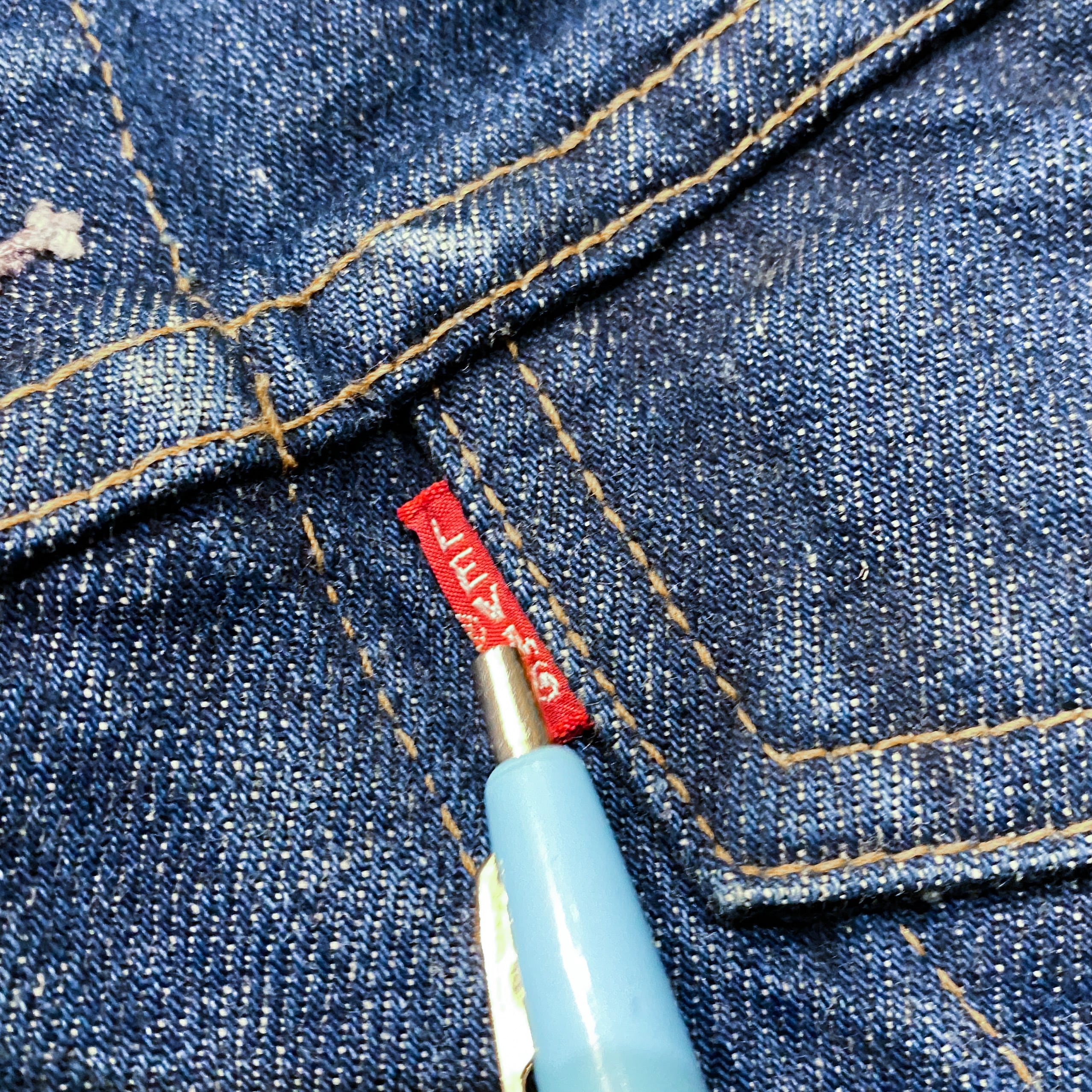 〜70's LEVI'S 70505 BigE 極東工場(マカオ製) / リーバイス デニムジャケット 濃紺 Gジャン ビッグE 古着