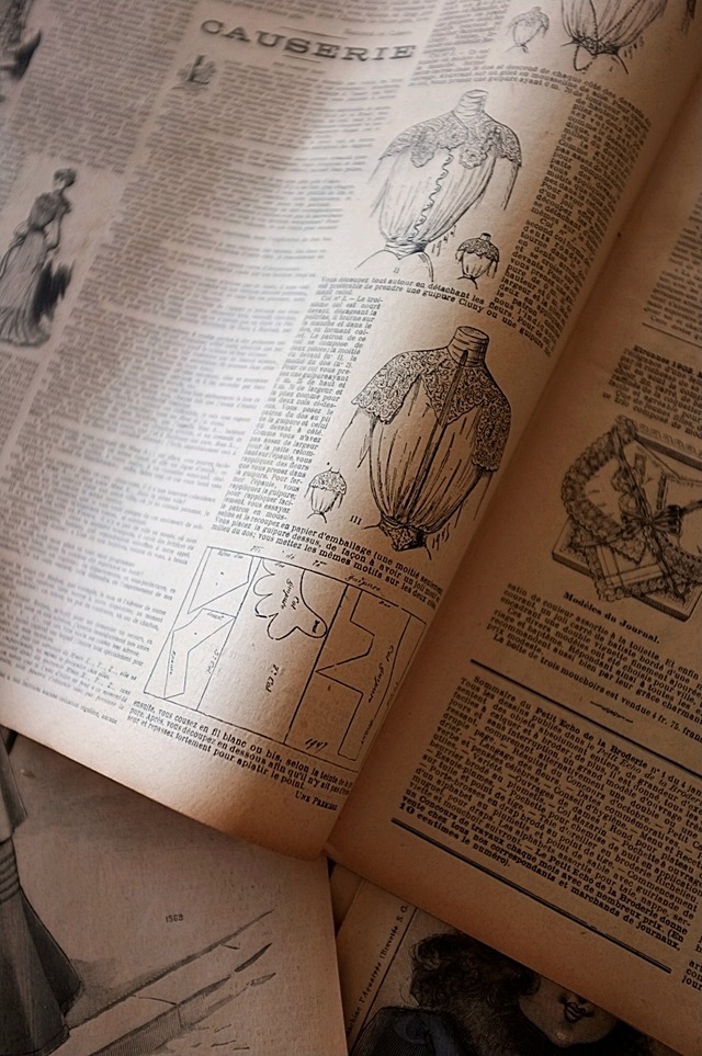 1903s Le Petit Echo de la Mode 44c 永遠の淑女とモード新聞
