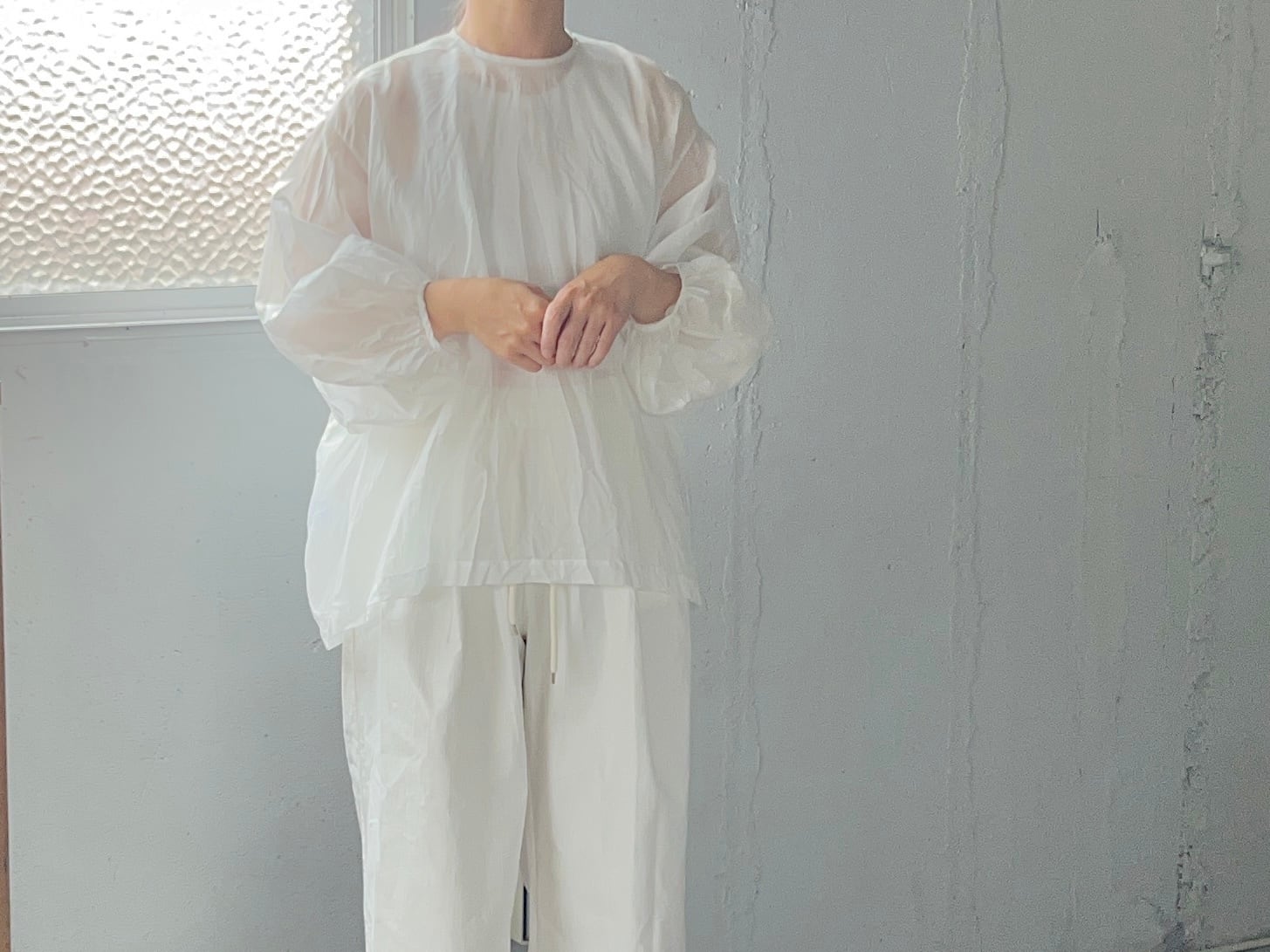 KAMIORI KAORI / BLOUSE / white | kamiorikaori