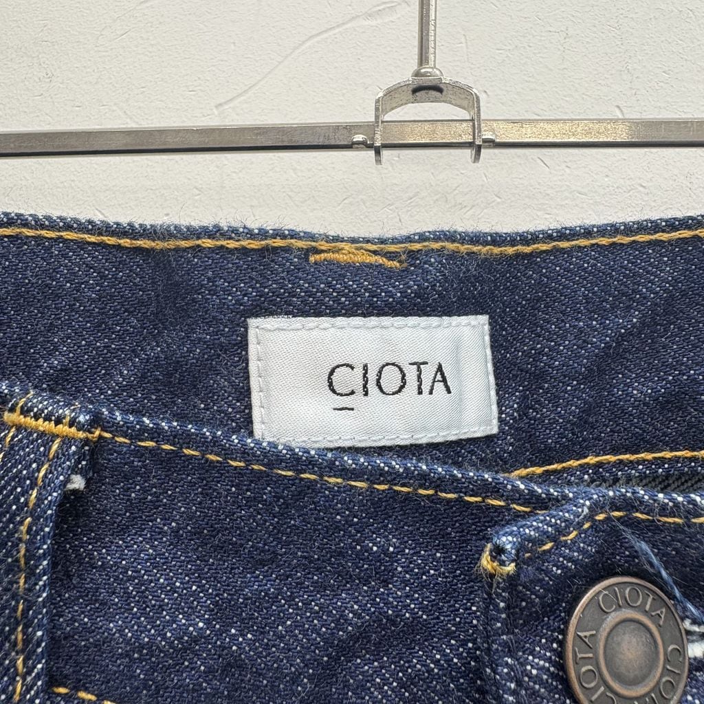 CIOTA シオタ Slim 5 Pocket Pants スリムデニムパンツ PTLM-23SL