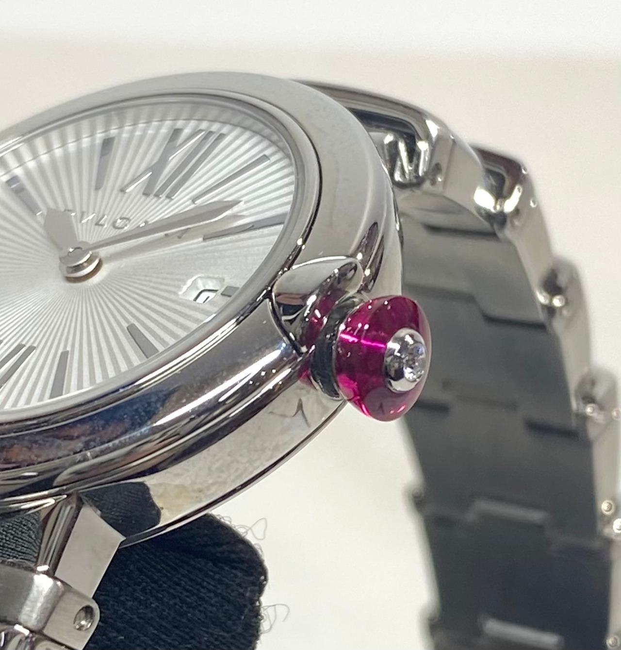BVLGARI ブルガリ レディース 腕時計 ルチェア LU28C6SSD