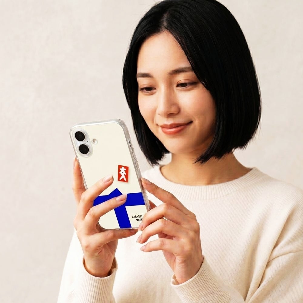 iPhone16用ケース 粋なまわしデザイン スマホケース | まわし