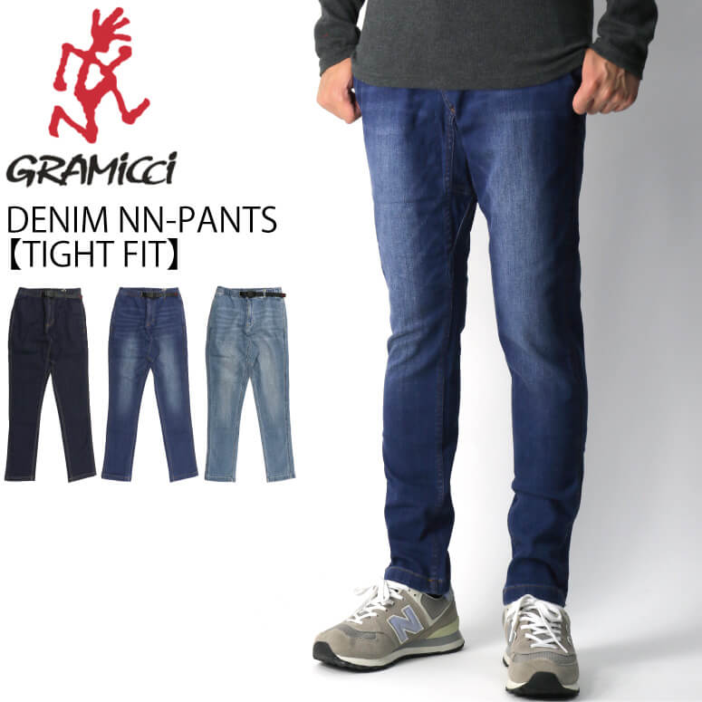 送料無料】GRAMICCI(グラミチ) デニム ニューナロー（NN-PANTS）パンツ【タイトフィット】 ロングパンツ ストレッチパンツ メンズ  レディース 8818-DEJ 【最短即日発送】 | Pay ID