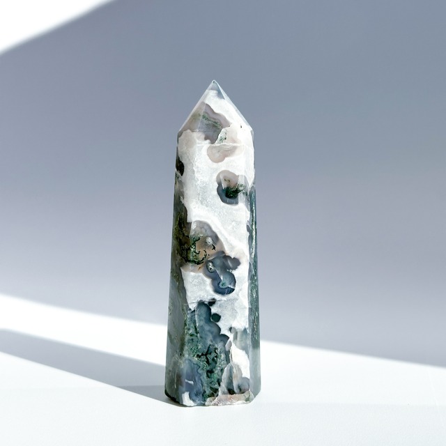 モスアゲート タワー71◇ Moss Agate ◇天然石・鉱物・パワーストーン